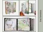 CrafTreat Scrapbook Blanks - Basic 6x6 - Black & Kraft Color