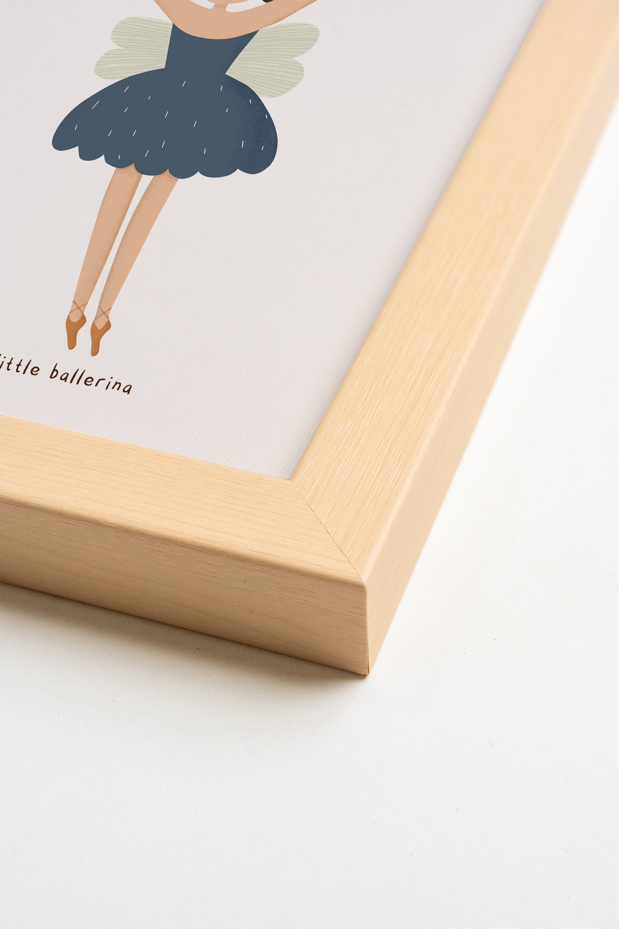 Petite Ballerine, Toile rigide encadrée