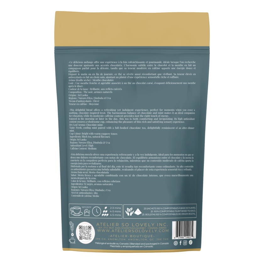 Chocolate Mint Black Tea