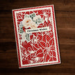 Christmas Poinsettia Coverplate Metal Cutting Die 30156