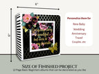 CrafTreat Scrapbook Blank Precut Album Base - Basic 6x6 - White and Ivory