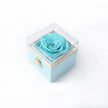 Fashion Acrylic Rotating  Valentine  Rose Jewelry gift  Box