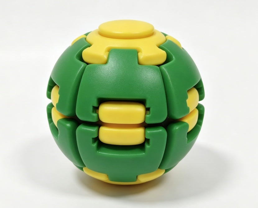 HelixCore 3D Printed Spiral Fidget Ball – Stress Relief Finger Spinner Toy | Canada & USA