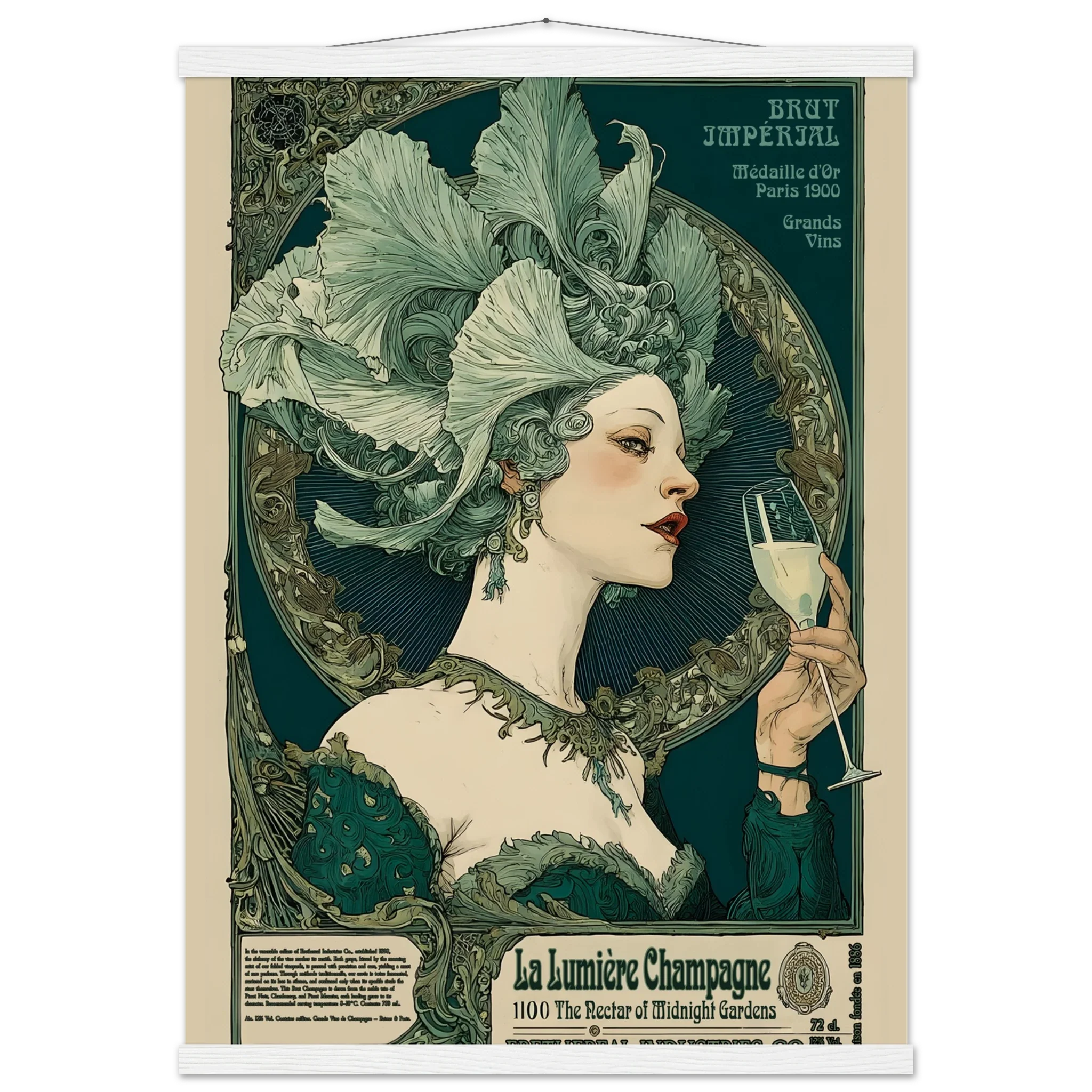 La Lumière Champagne - Poster & Framed Print
