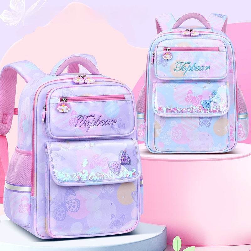 Children’s Cartoon Backpack – Load-Reducing Design