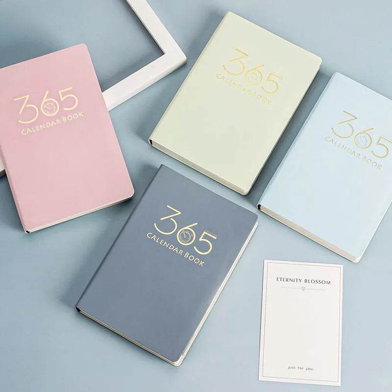365-day Daily Planner Self-discipline And Clock-in Student Journal Notebook