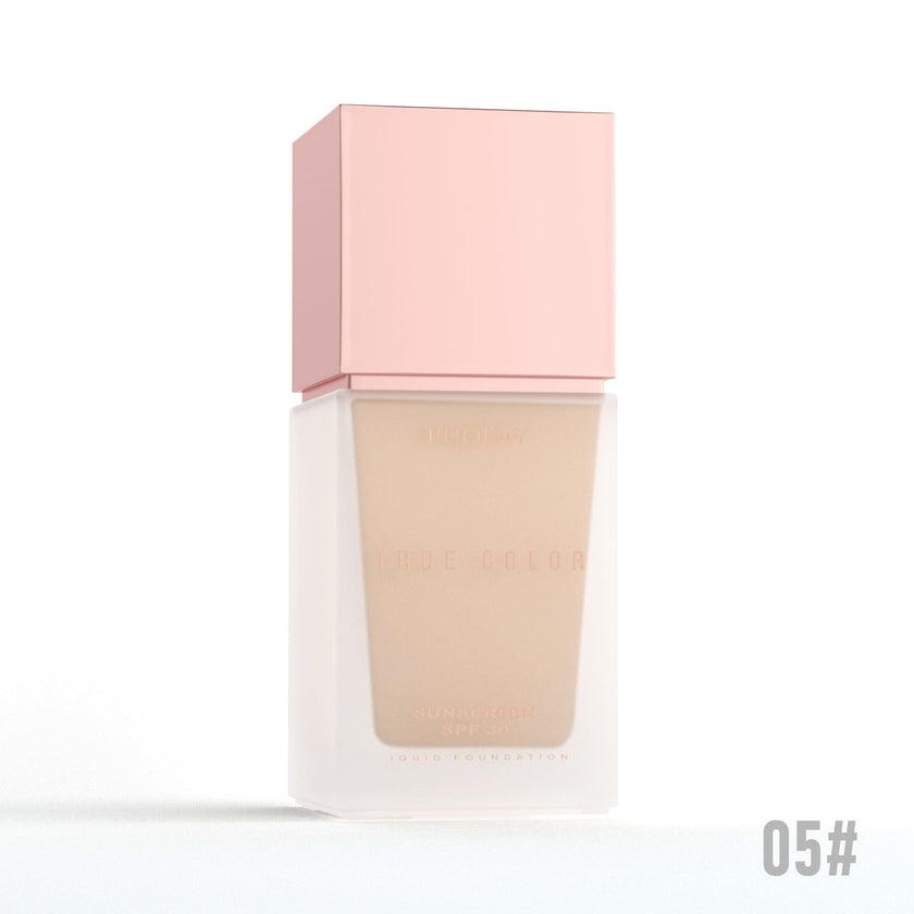 True Color Matte Liquid Foundation with SPF 30 Sunscreen