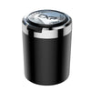 Car Ashtray with Lid for Cup Holder – Smokeless Car Ashtray for Canada & USA | No-Spill Auto Ashtray