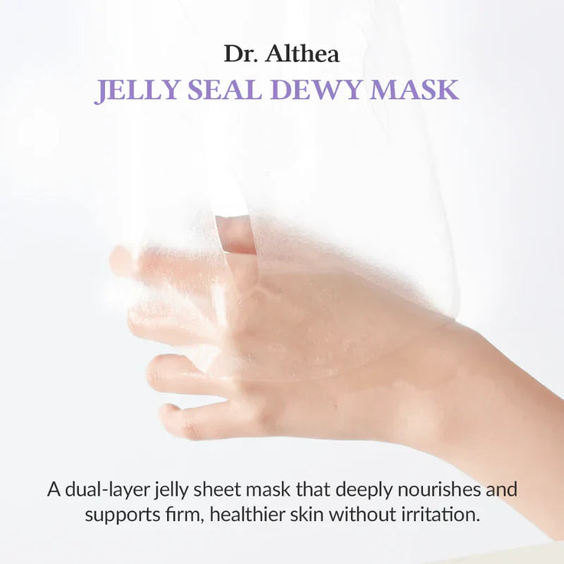 Dr.Althea Jelly Seal Dewy Mask 28g - 1 BOX 4 PCS
