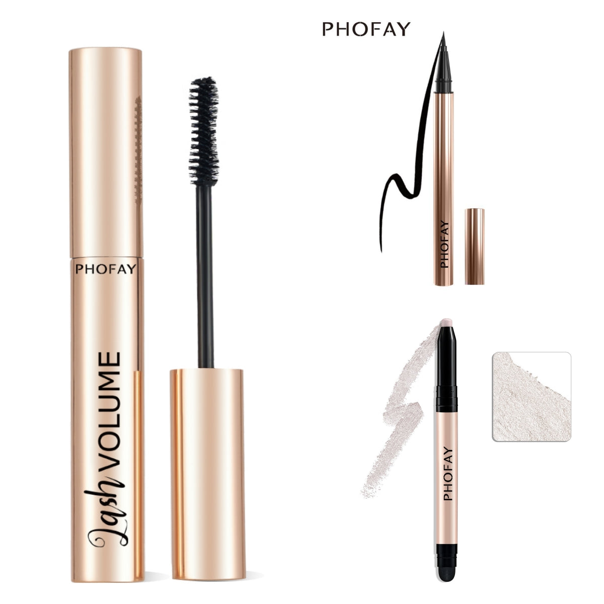 PHOFAY Liquid Eyeliner Pen – Waterproof, Long-Lasting Fine Tip