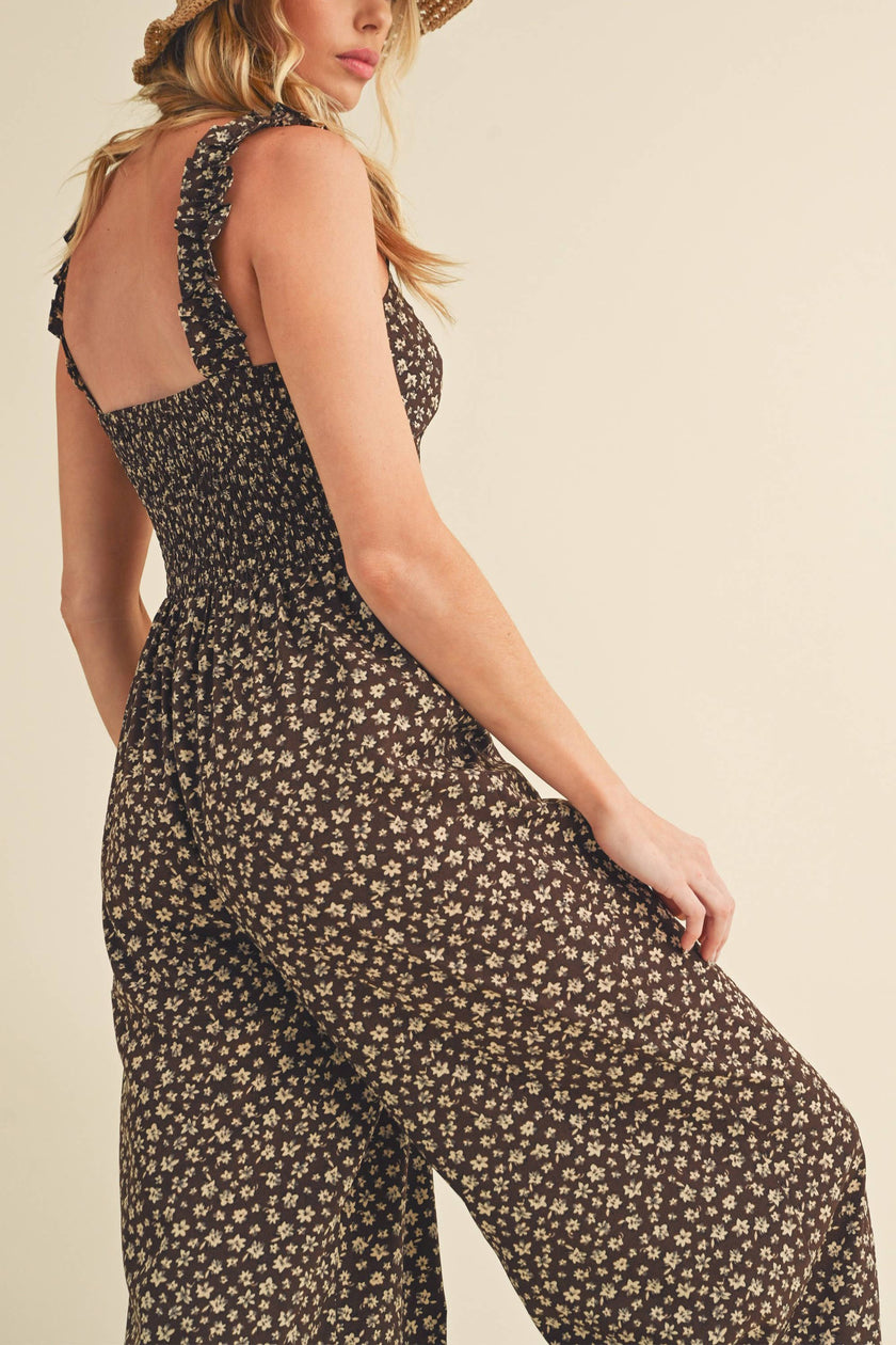 Brandi Floral Jumpsuit