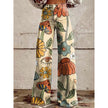 3D Novelty Print Wide Leg Jeans – Loose Fit Graphic Denim Pants