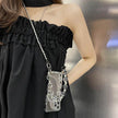 Luxury women wristband iphone case Makeup mirror phone case