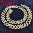 Men's Hip Hop Cuban Link Chain Bracelet