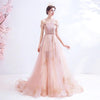 Fashionable Red One-shoulder Wedding Toast Dinner Annual Party Bridesmaid Dress Skirt