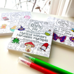 Oh Color Me - Mini Coloring Book Bugs & Blooms, 4