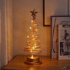 Spiral LED Light Christmas Tree Decoration Night Light Ornaments