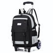 Kids Large Capacity Trolley School Backpack with Wheels – Primary School Pull Rod Bag