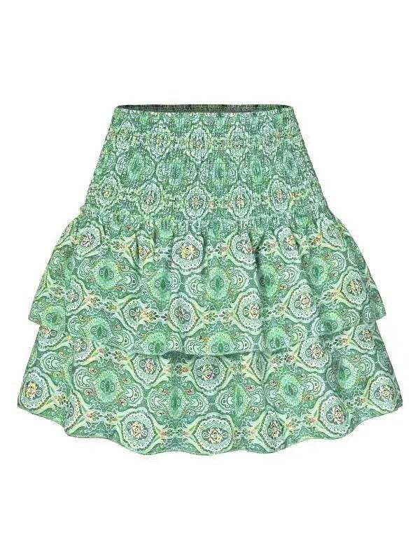 Leisure Versatile Lotus Leaf Women's Mini layered Skirt