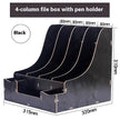 Minimalist Wooden Desk Organizer Office Table Organizer