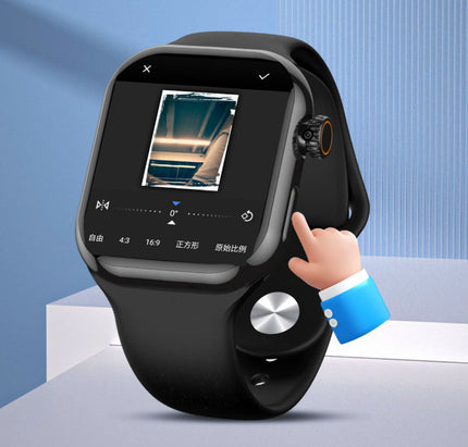 CD20MAX Smartwatch with Fingerprint Unlock SIM Card AMOLED 4G 46mm