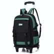 Kids Large Capacity Trolley School Backpack with Wheels – Primary School Pull Rod Bag