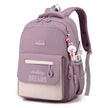 Kids’ Contrast Colour Schoolbag – Large Capacity bACKPACK