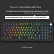 98-Key Wireless Bluetooth Mechanical Keyboard – Triple-Mode Gaming & Office | 30 Styles