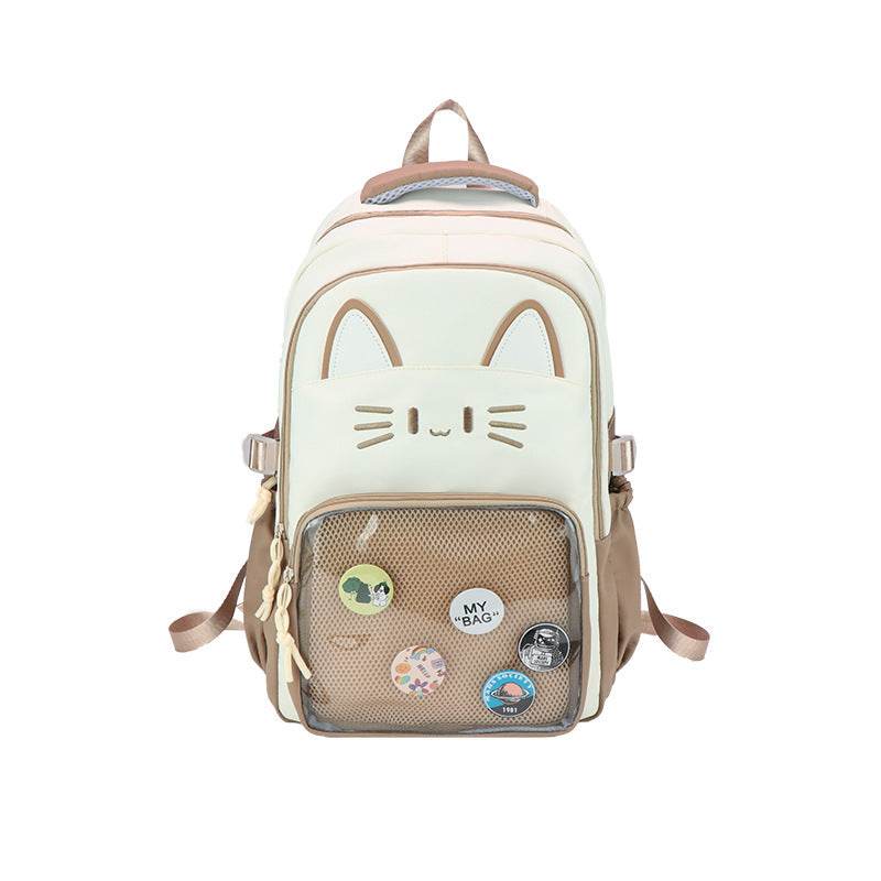 Cartoon Campus Backpack for Girls – Japanese Style