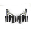 Four-outlet Double-tail Stainless Steel Exhaust Pipe