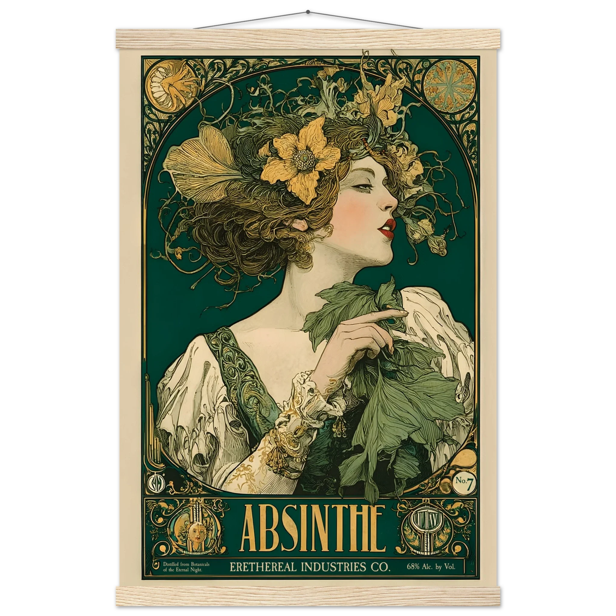 L’Absinthe d’Ombre - Poster & Framed Print