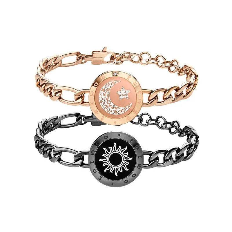 Lovers Sun & Moon Smart Sensing Couple Bracelet