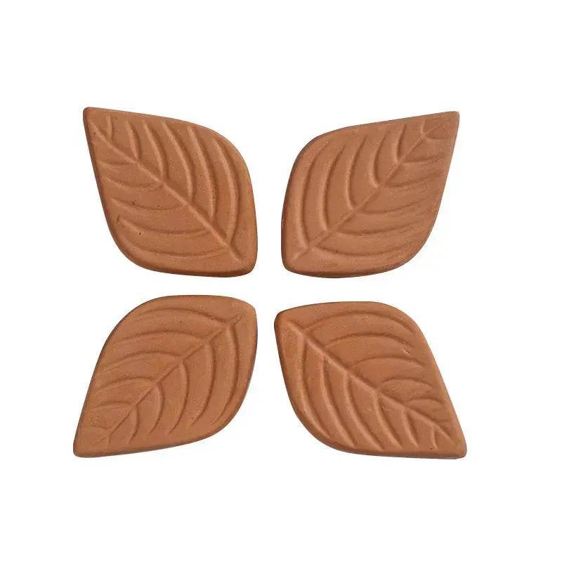 Cigar Humidor Clay Leaf-shaped Humidifying Cigar Moisturizing Tablet