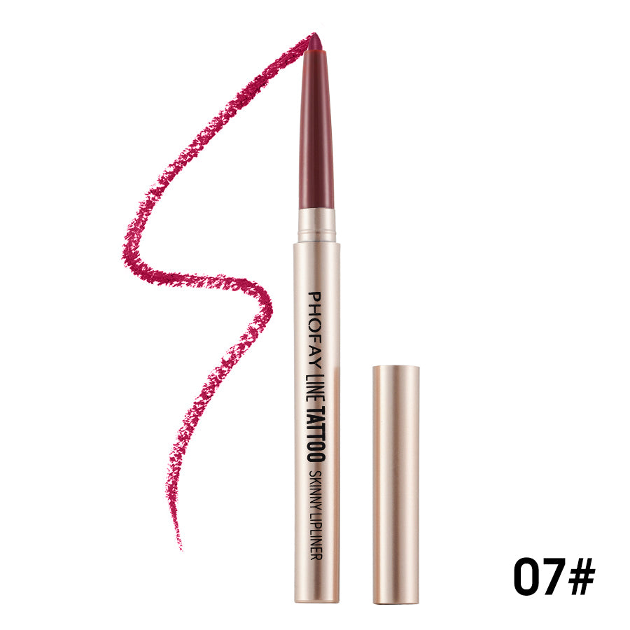 PHOFAY Line Tattoo Skinny Lip Liner – Waterproof, Long-Lasting (Singles & Sets)