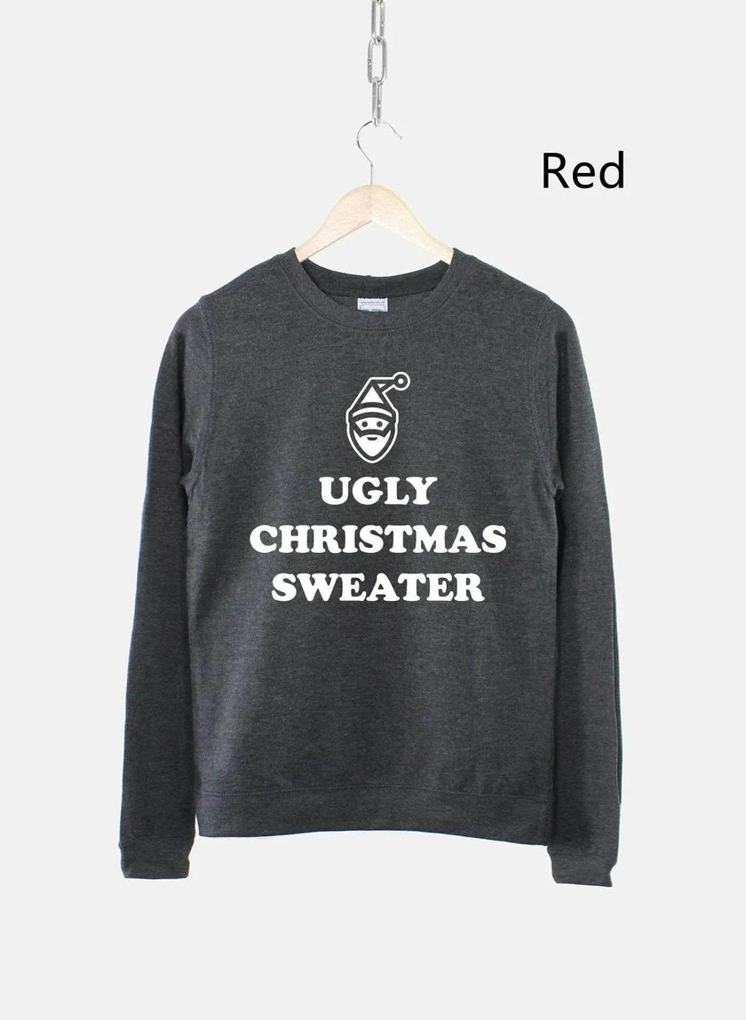 Women's Ugly Christmas Sweater Sweatshirt Bah Humbug Funny