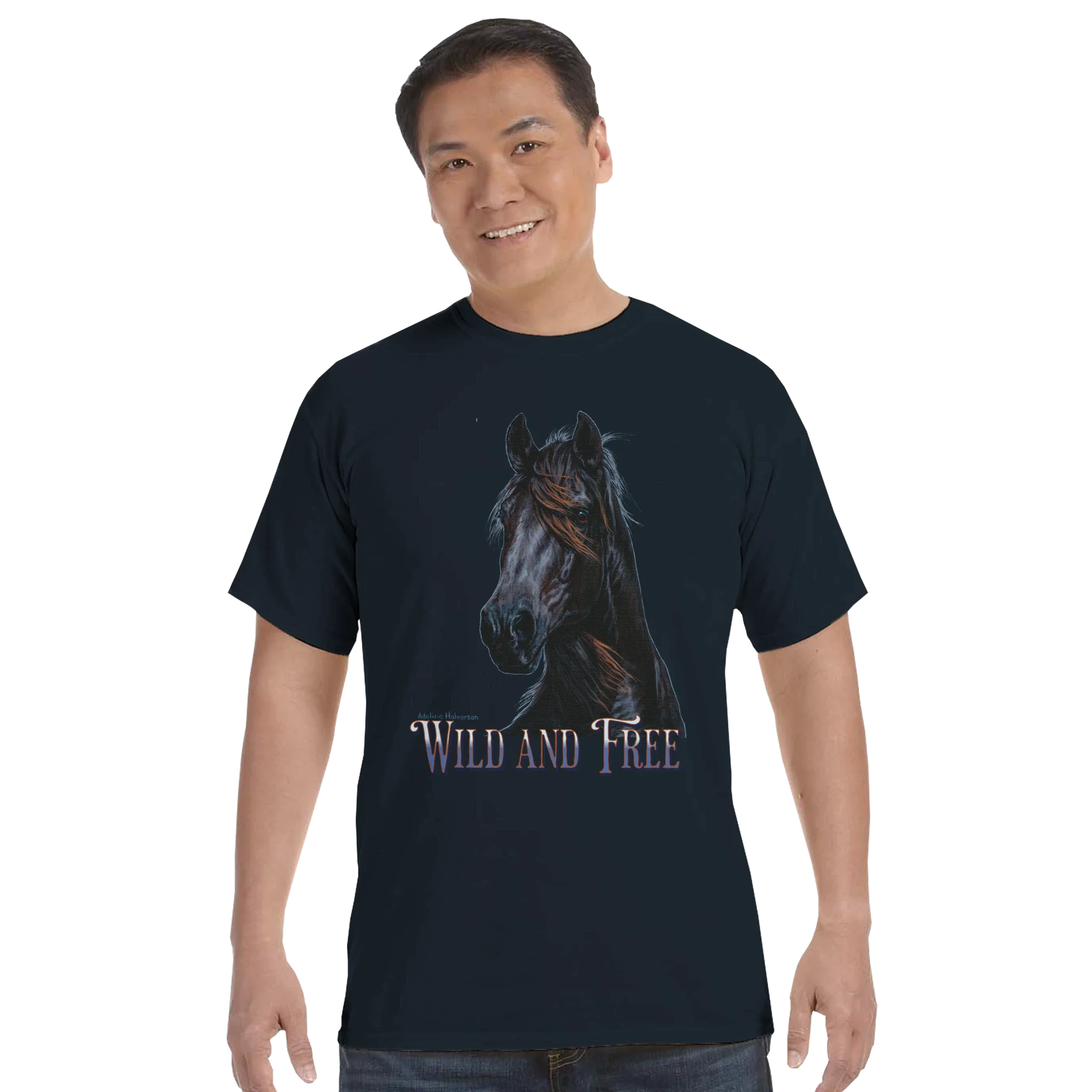 Wild and Free Comfort Colors Unisex Tee – 100% Cotton