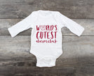 World's Cutest Alarm Clock Infant Bodysuit or Toddler Tee