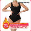 One piece Full body shaper Sleeveless Square neckline Bodysuit