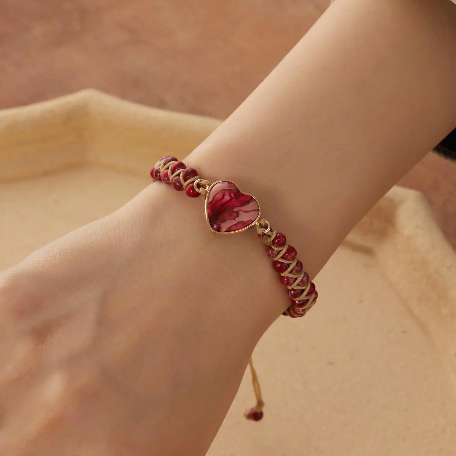 Vintage Handmade Inspirational Bracelet Beautiful Mother's Day Wrist Chain