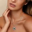 Snowflakes Christmas Necklace gift for women