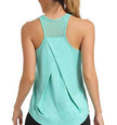 Mesh Yoga Sports Running Vest Sleeveless Workout Tank top women