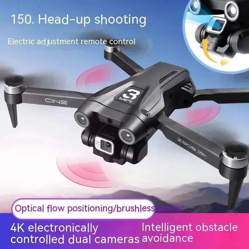 UAV Optical Flow Dual Camera Drone 480p Camera Obstacle Avoidance Aerial Photography Foldable Quadcopter