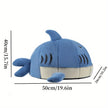 Cozy Shark-Shaped Pet Bed for Cats & Dogs