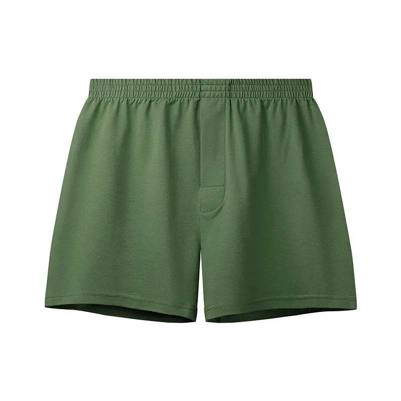 Loose-fitting Loungewear Breathable Cotton Men's Boxer short Underwear