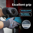 Nitrile Coated Work Gloves – Breathable Non-Slip Wear-Resistant Polyester Gloves for Warehouse & Construction