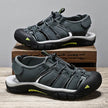 Top Layer Leather Plus Size Men's Beach Sandals