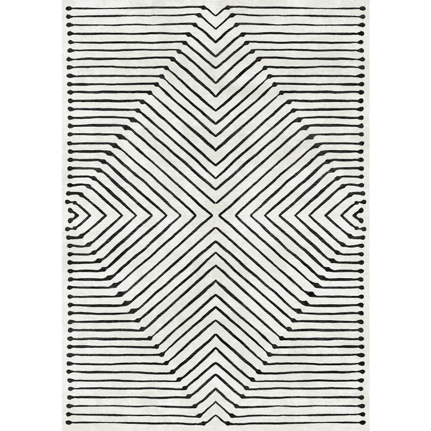 Calator Black & Ivory Rug