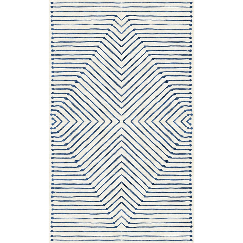 Calator Blue & Ivory Rug