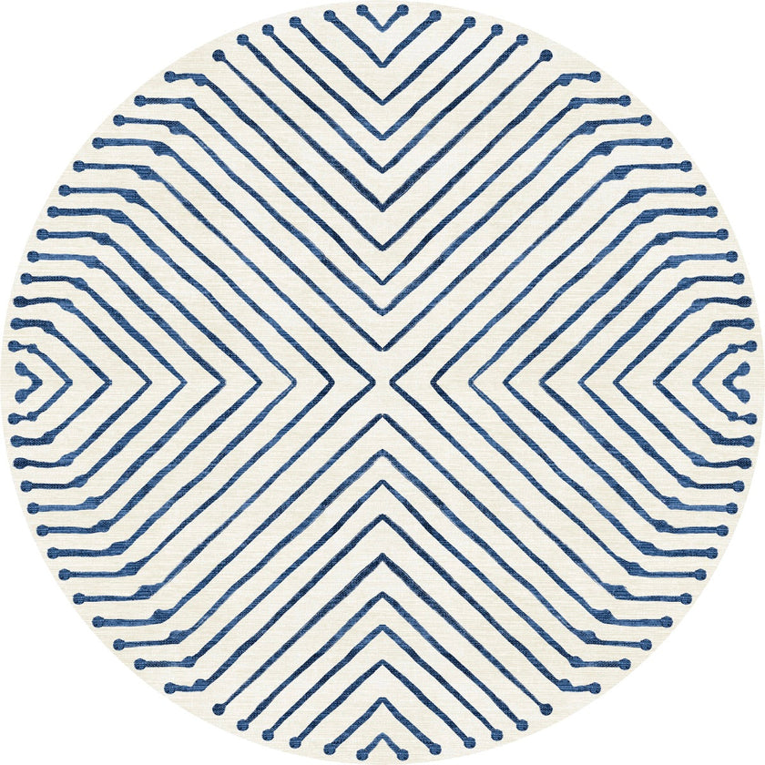 Calator Blue & Ivory Rug