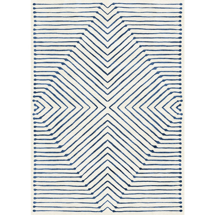 Calator Blue & Ivory Rug
